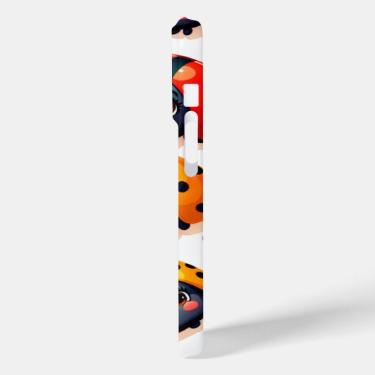 Lovely Ladybugs Case-Mate iPhone Hülle (Rückseite / Links)