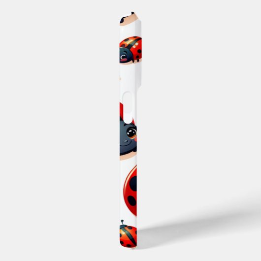 Lovely Ladybugs Case-Mate iPhone Hülle (Rückseite / Rechts)