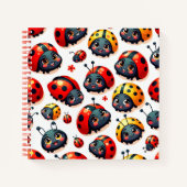 Lovely Ladybugs Notizblock (Vorderseite)