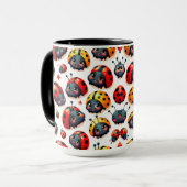 Lovely Ladybugs Tasse (Vorderseite Links)