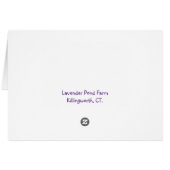 Lovely Lavender (Rückseite Horizontal)