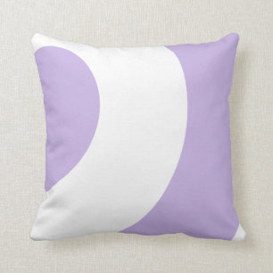 Lovely Lavender and White Kissen