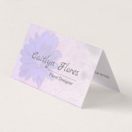 Lovely Lavender Floral Visitenkarten