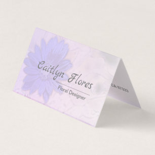 Lovely Lavender Floral Visitenkarten