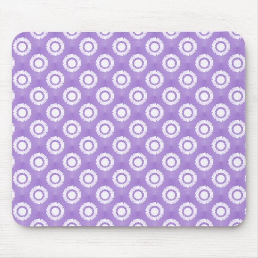 Lovely Lavender Funky Blume Mousepad (Vorne)