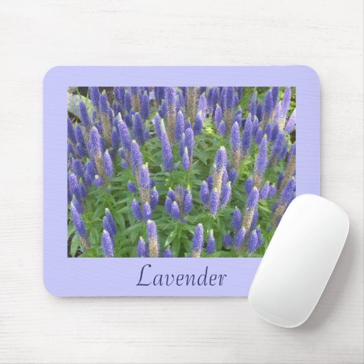 Lovely Lavender Mousepad (Mit Mouse)