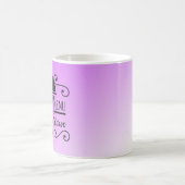 Lovely Lavender Ombre Kitchen Quotes Kaffeetasse (Mittel)