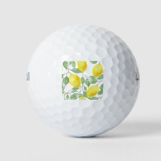 Lovely Lemons Golfball (Vorderseite)