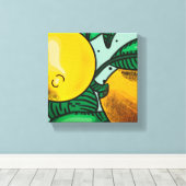 Lovely Lemons Leinwanddruck (Insitu (Holzboden))