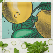 Lovely Lemons Oven Mitt and Pot Holders Geschirrtuch (Gefaltet)