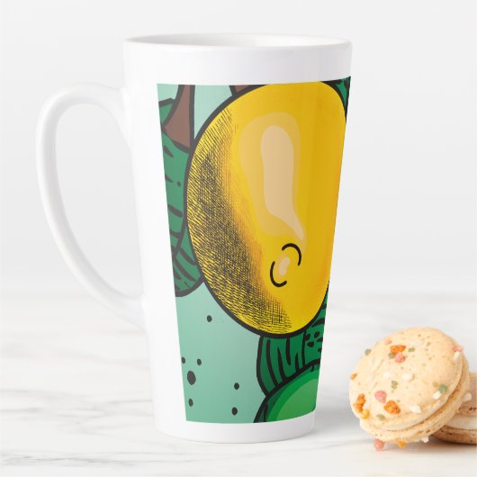 Lovely Lemons Oven Mitt and Pot Holders Milchtasse (Beispiel)