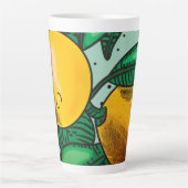 Lovely Lemons Oven Mitt and Pot Holders Milchtasse (Vorderseite)