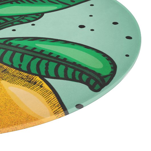 Lovely Lemons Oven Mitt and Pot Holders Schneidebrett (Ecke)