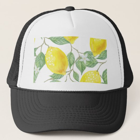 Lovely Lemons Truckerkappe (Vorderseite)