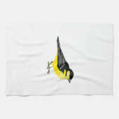 Lovely Lesser Goldfinch Geschirrtuch (Horizontal)