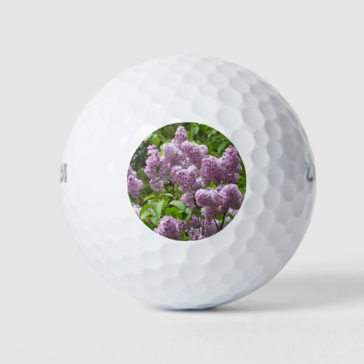 Lovely Lilac Bush Golfball (Vorderseite)