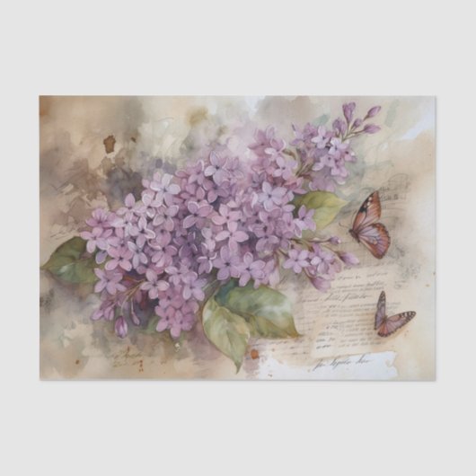 Lovely Lilac Seidenpapier (Vorderseite)
