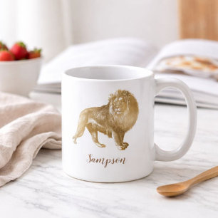 Lovely Lion Kaffeetasse