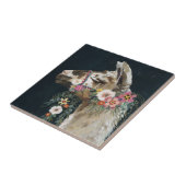 Lovely Llama Fliese (Seite)