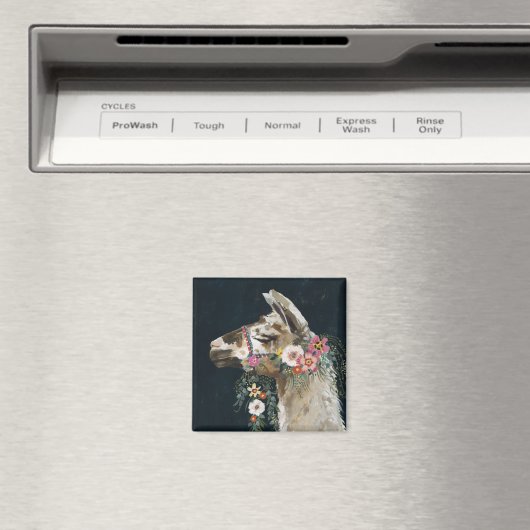 Lovely Llama Magnet (In Situ (Geschirrspüler))