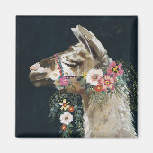 Lovely Llama Magnet (Vorne)