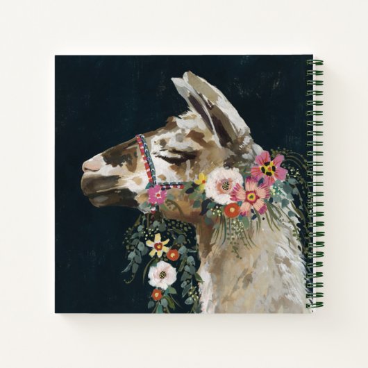 Lovely Llama Notizblock (Rückseite)