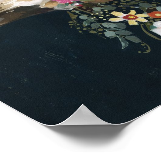 Lovely Llama Poster (Ecke)