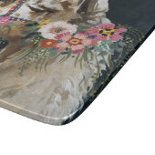 Lovely Llama Schneidebrett (Ecke)