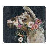 Lovely Llama Schneidebrett (Vorderseite)