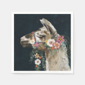 Lovely Llama Serviette (Vorderseite)