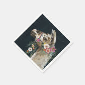 Lovely Llama Serviette (Ecke)