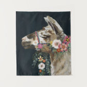 Lovely Llama Wandteppich (Vorderseite)