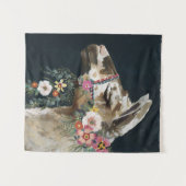 Lovely Llama Wandteppich (Vorderseite (Horizontal))