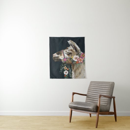 Lovely Llama Wandteppich (Beispiel)