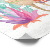 Lovely Llamas IV Poster (Ecke)