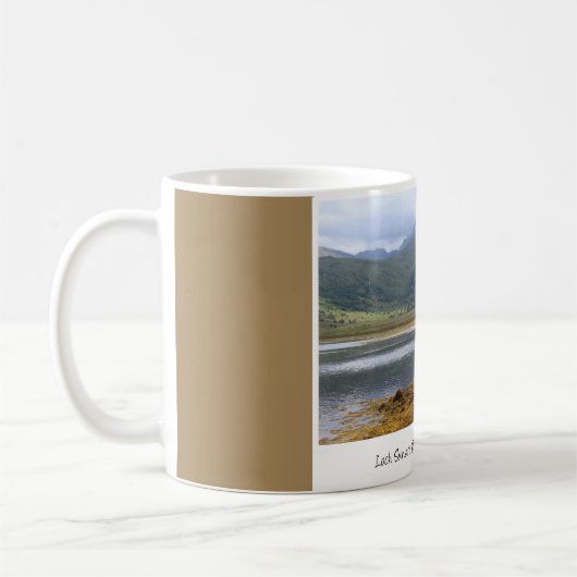 Lovely Loch Sunart, Schottland Kaffeetasse (Links)