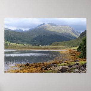 Lovely Loch Sunart, Schottland Poster