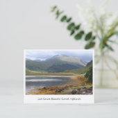 Lovely Loch Sunart, Schottland Postkarte (Stehend Vorderseite)