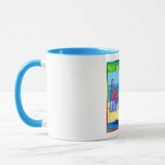 "Lovely Los Angeles 2" Cup Tasse (Links)