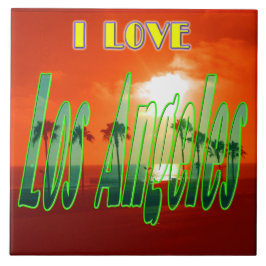 "Lovely Los Angeles" Tile Fliese