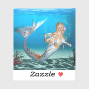 Lovely Mermaid Aufkleber