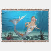 Lovely Mermaid Decke (Vorderseite)