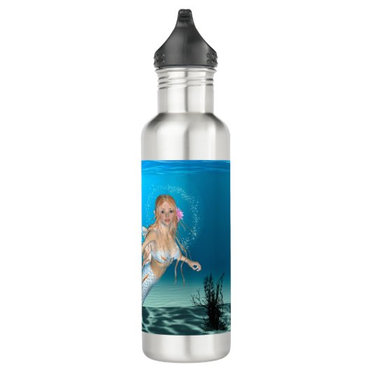 Lovely Mermaid Edelstahlflasche (Rechts)