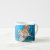Lovely Mermaid Espressotasse (Vorderseite Rechts)