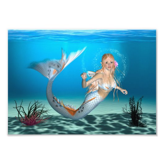 Lovely Mermaid Fotodruck (Vorne)