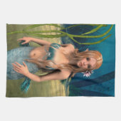 Lovely Mermaid Handtuch (Horizontal)