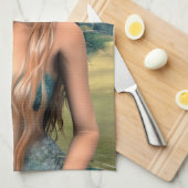 Lovely Mermaid Küchentuch (Viertel Falte)