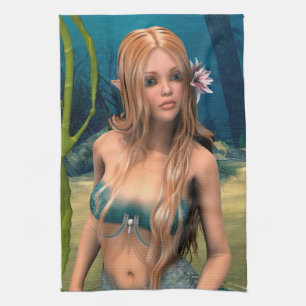 Lovely Mermaid Küchentuch