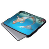 Lovely Mermaid Laptopschutzhülle (Vorne Knopf)