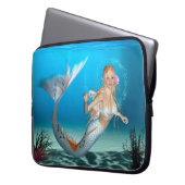 Lovely Mermaid Laptopschutzhülle (Vorderseite Links)